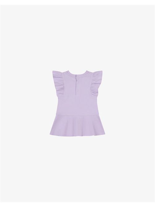 Abito in piquet di cotone Moschino Teddy Bear MOSCHINO KIDS | MDV0DI-LFA06/51683